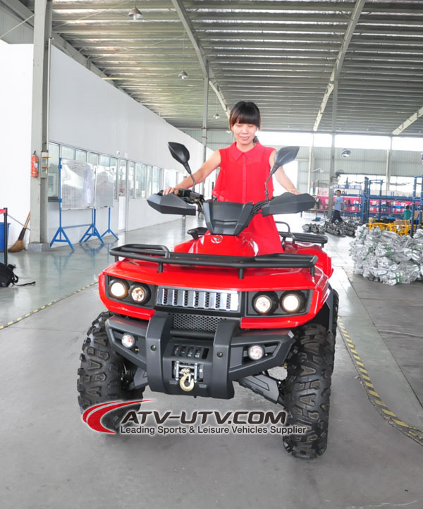 New 400cc 4 wheeler ATV with CVT engine 4X4 drive Quad Bike